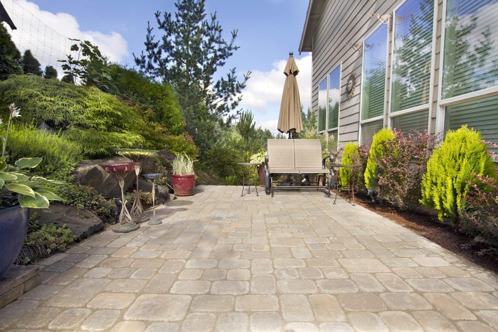 paver patio pattern