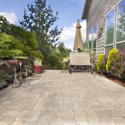 paver patio pattern